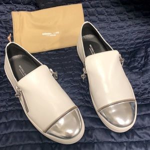 Michael Kors Collection Grayson Leather Sneaker